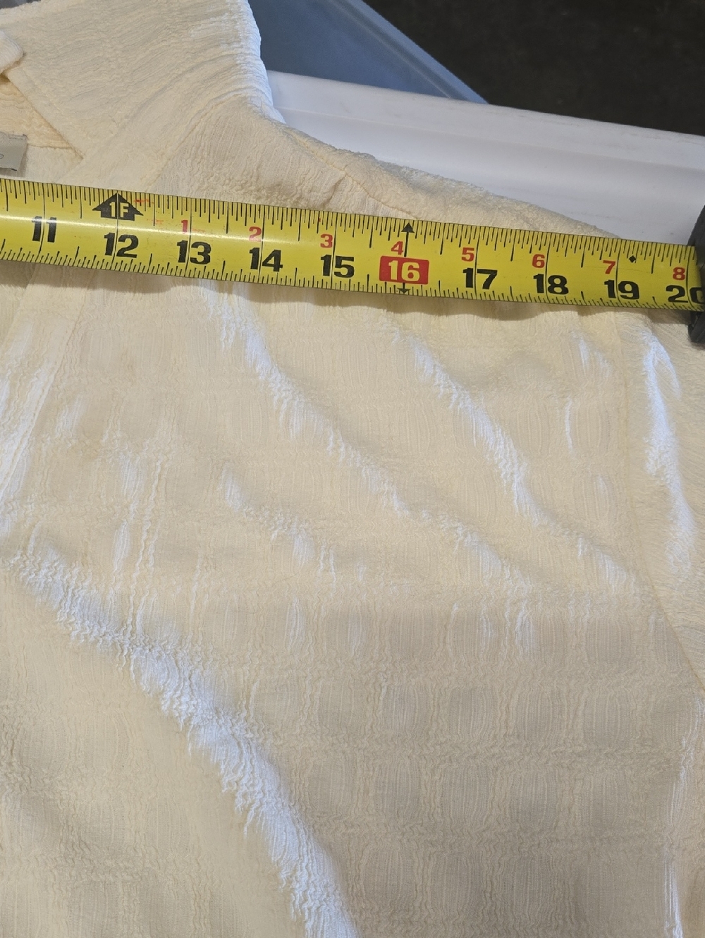 Chenault Cream Button-Down Shirt - Picture 5 of 11